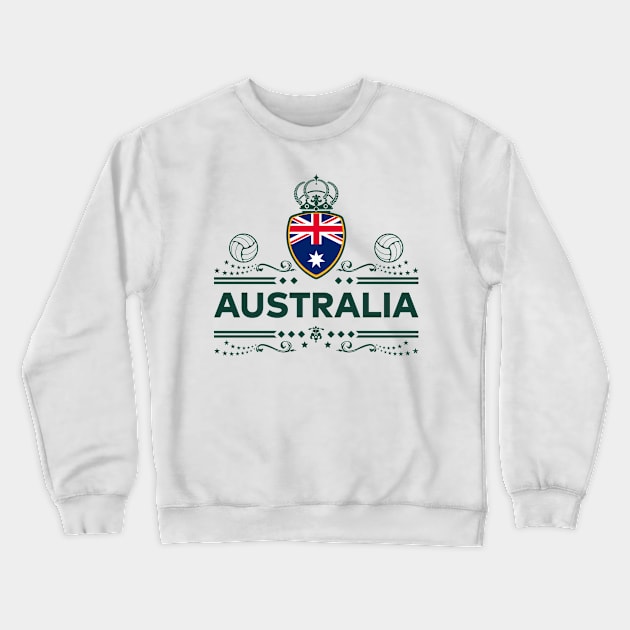 AUSTRALIA FOOTBALL | Vintage Edition Crewneck Sweatshirt by VISUALUV